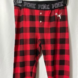 Victoria’s Secret Pink Plaid Pajama Pants